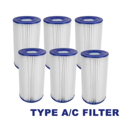 6 Pack Of Summer Waves A/C Filter Cartridge
