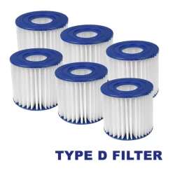 6 Pack Of Summer Waves D Filter Cartridge