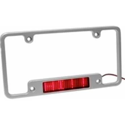 Aluminum LED Moving Message License Plate Frame