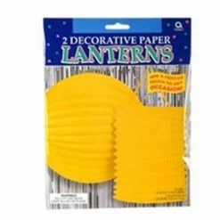 AMSCAN Yellow Chinese Lantern Decoration