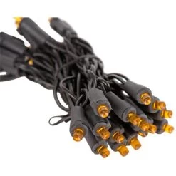 AMSCAN Orange LED String Lights