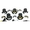 AMSCAN Evening Elegance New Years Party Kit For 10 People