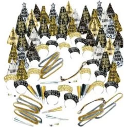 AMSCAN New Year's Fantasy Party Kit For 100 People