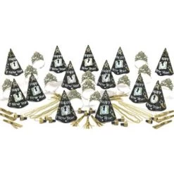 AMSCAN Countdown Deluxe New Year's Party Kit For 25 People