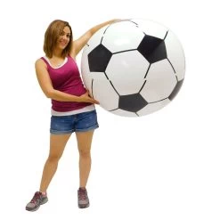 Large Inflatable Soccer Ball Pool Toy