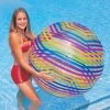 Jumbo 48" Beach Ball With Colorful Hexagons