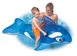Intex Lil Whale Kids Inflatable Ride-On