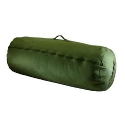 Zippered Canvas Duffle Bag