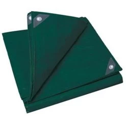 Green Tarp, 12 X 14